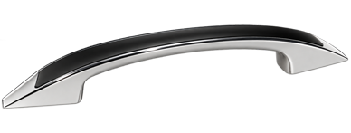 Jaladera Aviñon CROMO-NEGRO