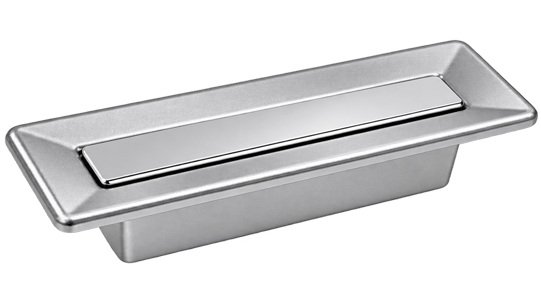 Botón Ginebra GRIS PLATA-CROMO