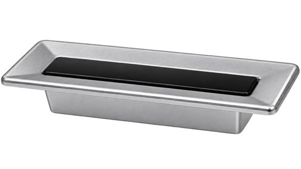 Botón Ginebra GRIS PLATA-NEGRO