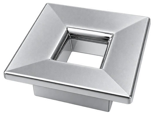 Botón Lucerna GRIS PLATA