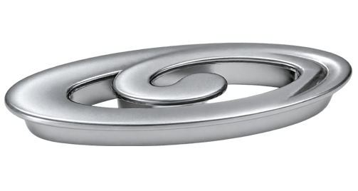 Jaladera Lugano GRIS PLATA